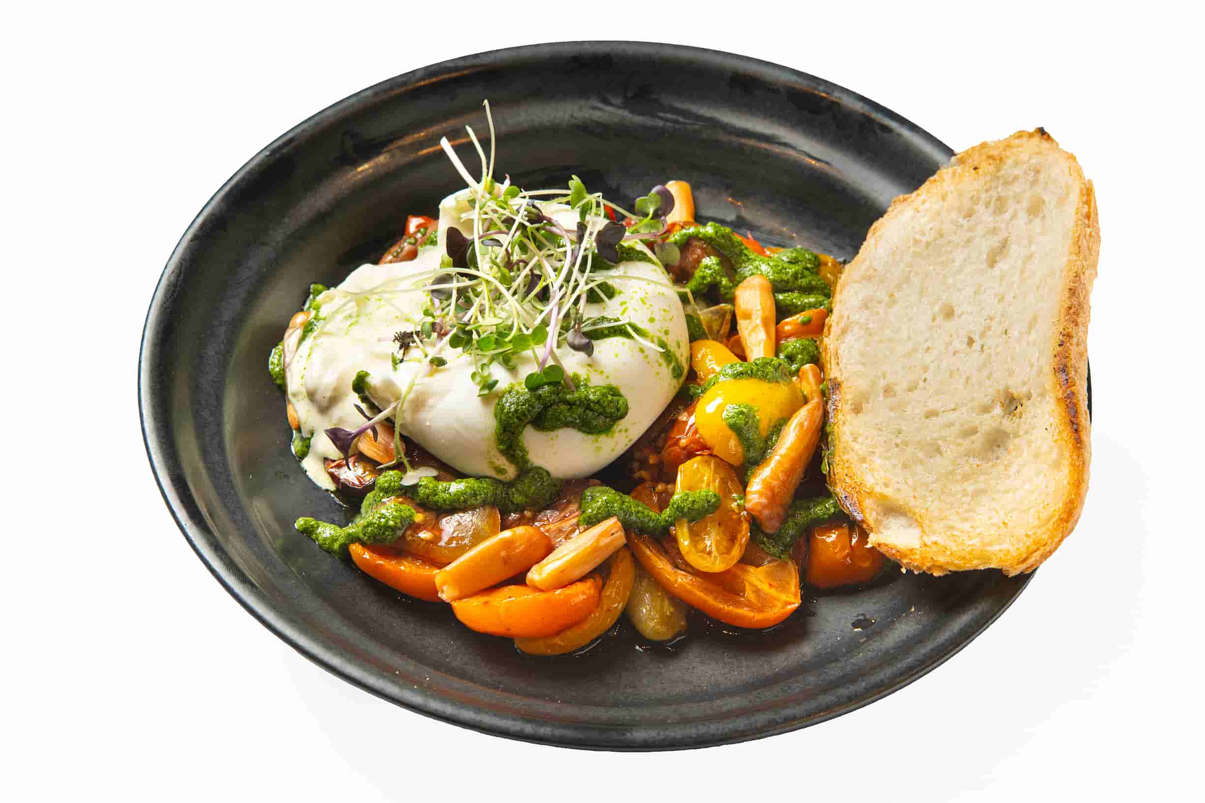 Burrata de la huerta